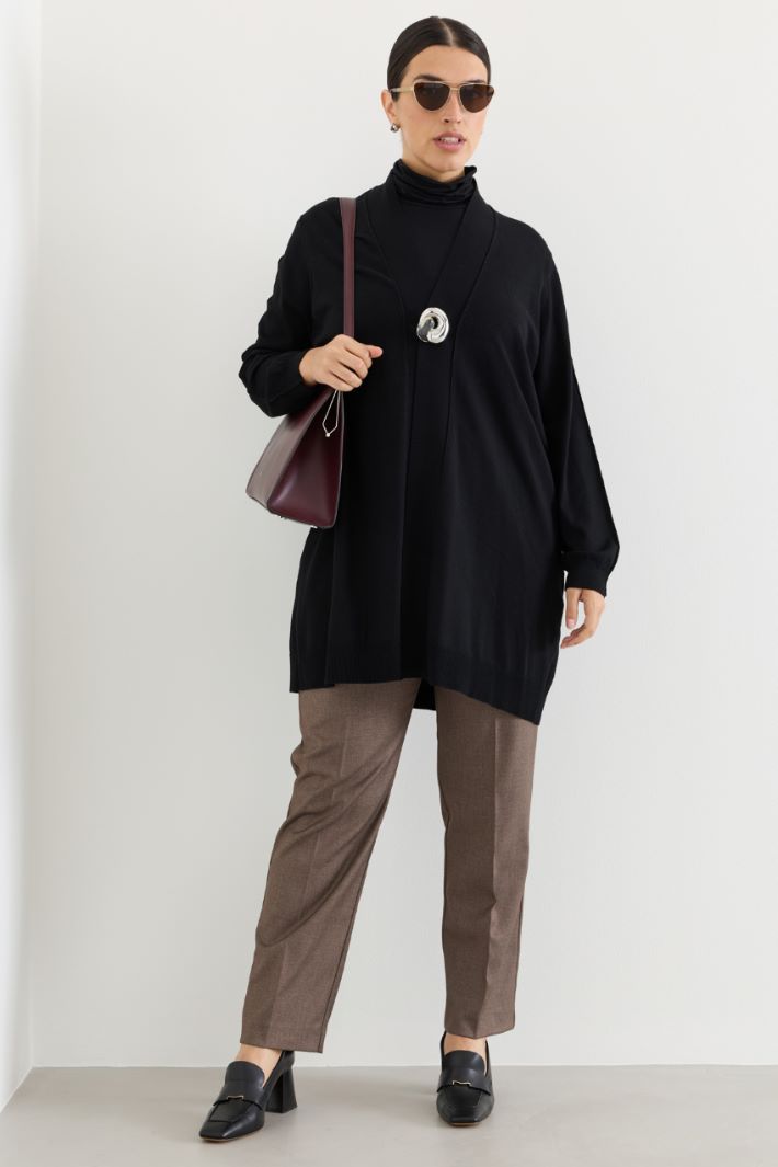 Offener Cardigan - SCHWARZ - Intrend