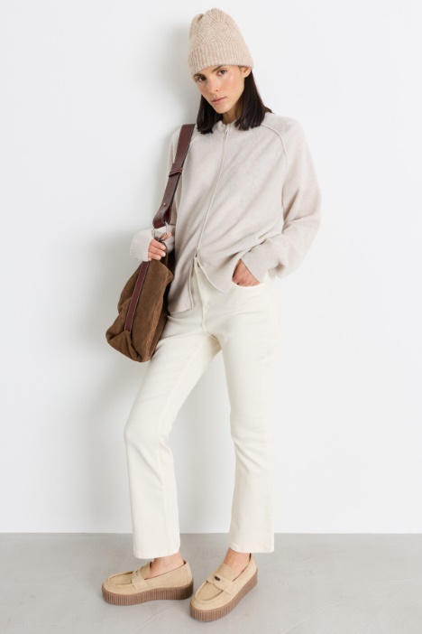 Cardigan con zip - Intrend