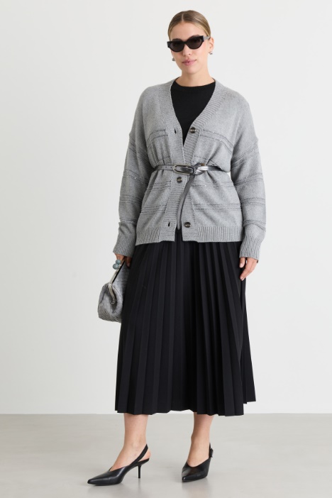Gestreifter Cardigan - Intrend