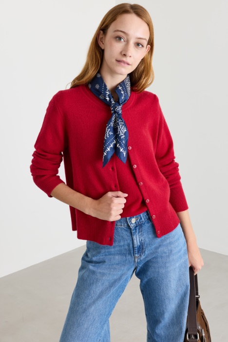 Straight-fit cardigan - Intrend