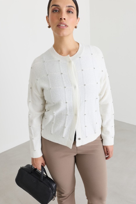 Cardigan à strass - Intrend