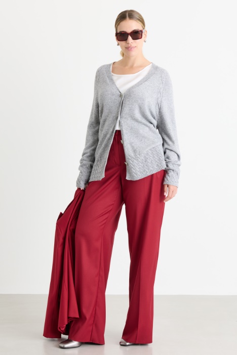 Zopfstrick-Cardigan - Intrend