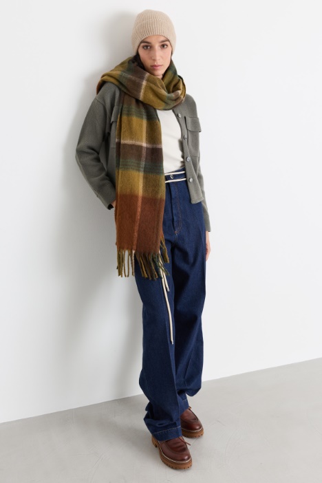 Boxy-Cardigan mit Brusttaschen - Intrend