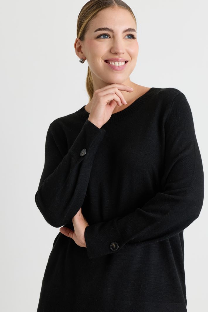 Maglia boxy - NERO - Intrend - 3