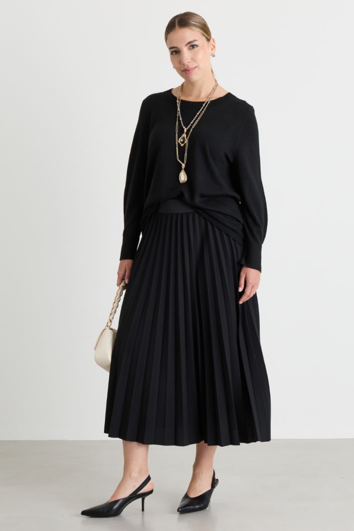 Maglia boxy - NERO - Intrend