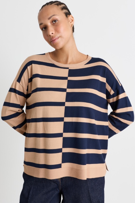Pull à motif intarsia - Intrend
