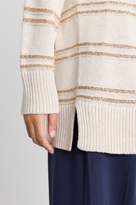 Maglia con paillettes