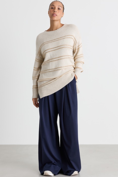 Maglia con paillettes - Intrend