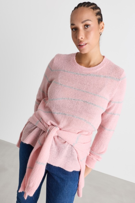 Intarsien-Pullover - Intrend
