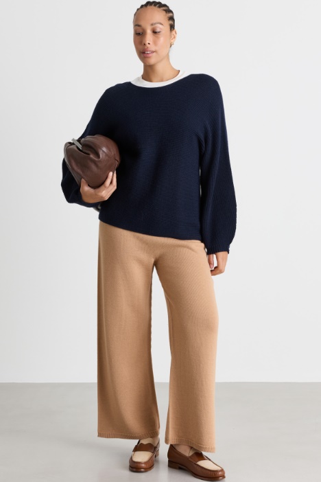 Strickpullover mit Kimonoärmeln - Intrend