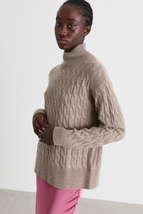 Maglia a trecce - Intrend