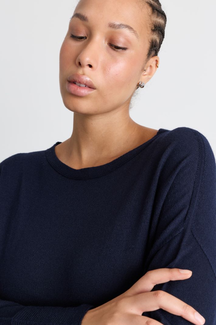 Pull à fentes - BLEU - Intrend - 3