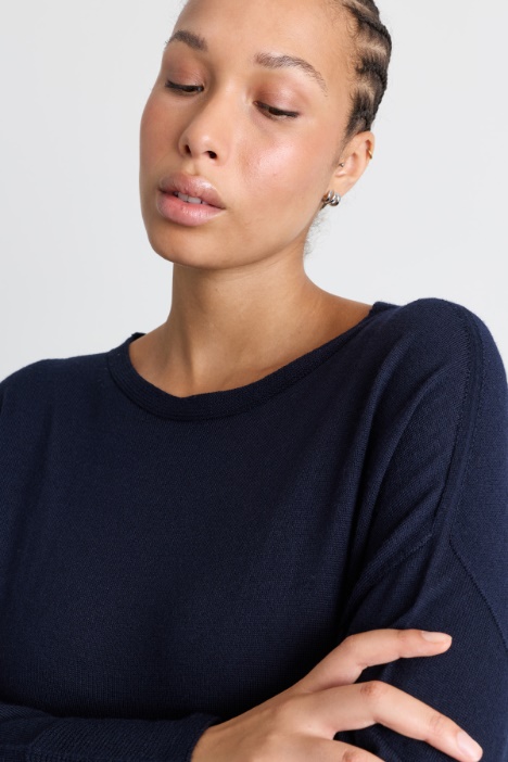 Maglia ampia con spacchi
