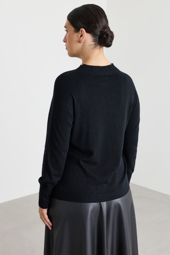 Maglia cut-out - NERO - Intrend - 4