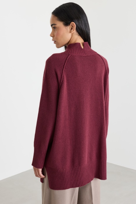 Maglia con collo alto