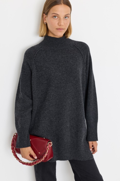 Polo neck jumper - Intrend