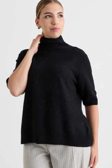 Sequin knit top - Intrend