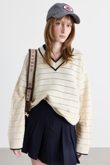 Open-knit jumper - Intrend