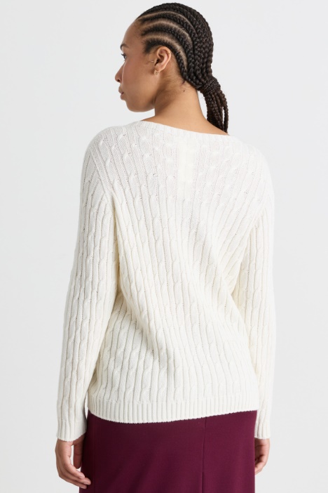 Maglia a trecce