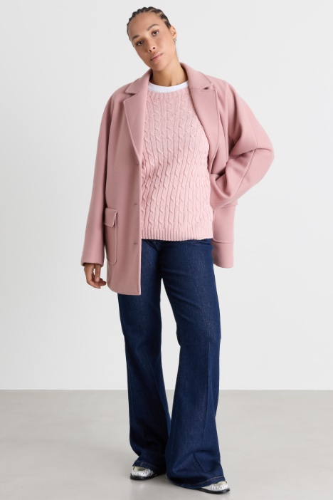 Zopfstrickpullover - Intrend