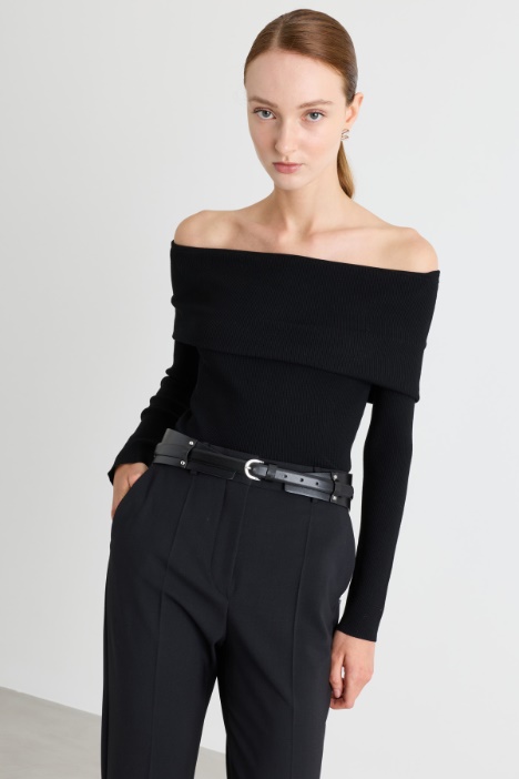 Pull à col bénitier - Intrend