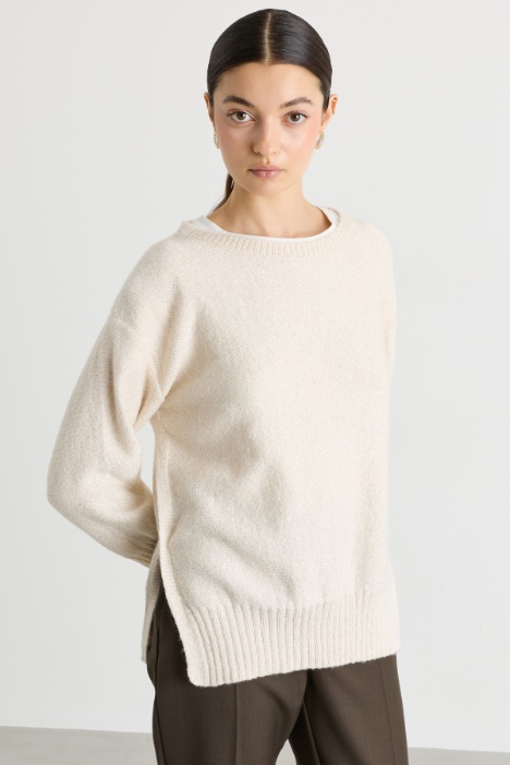 Maglia con paillettes - Intrend