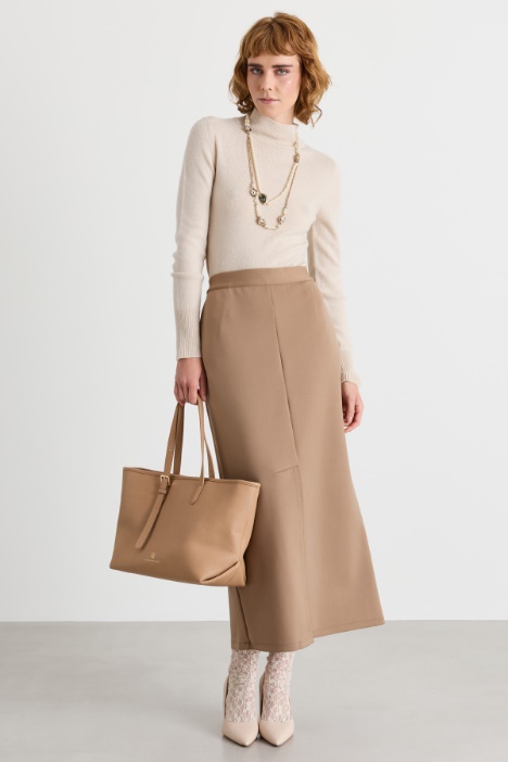 Enganliegender Rollkragenpullover - Intrend