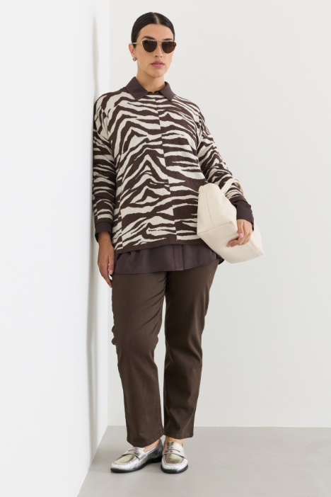 Maglia jacquard - Intrend