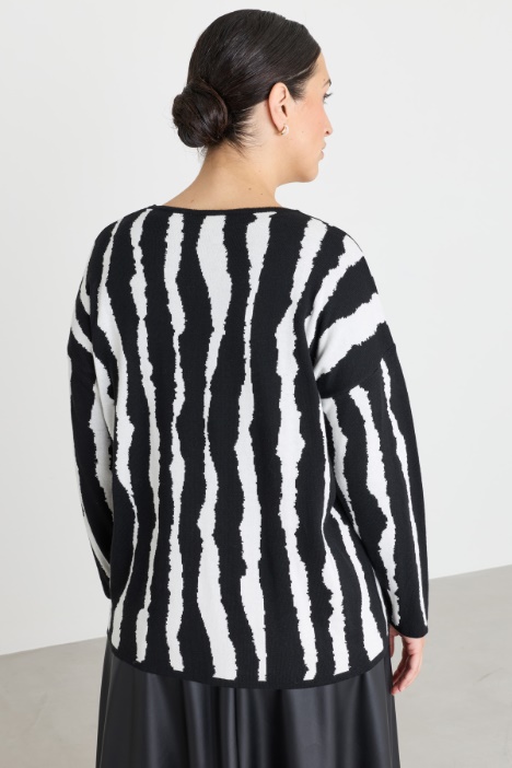Maglia jacquard