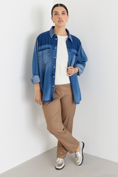Strass-Pullover - Intrend