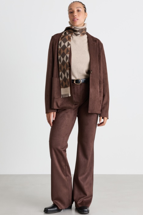 Schmal geschnittener Rollkragenpullover - Intrend