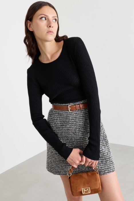 Pull côtelé ajusté - Intrend