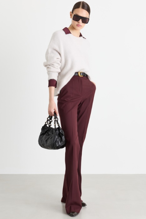 Jersey boxy de cuello redondo - Intrend