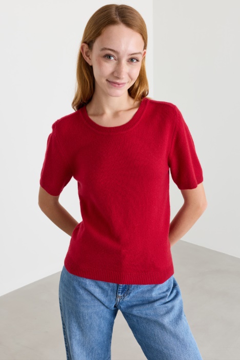 Short-sleeved jumper - Intrend