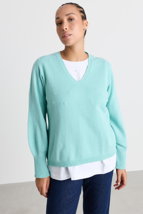 Balloon-sleeve jumper - Intrend
