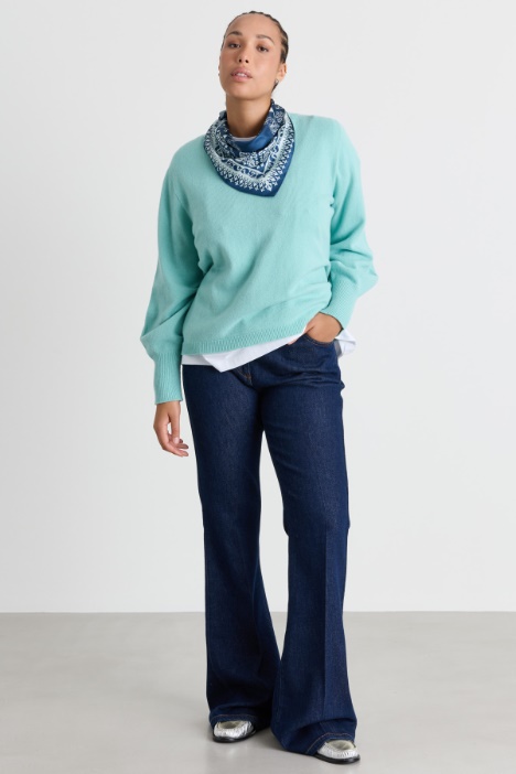 Pullover mit Ballonärmeln - Intrend