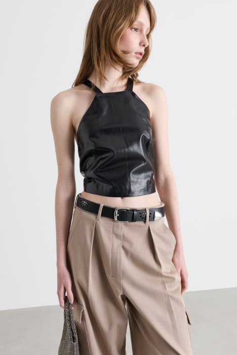 Strappy crossover top - Intrend