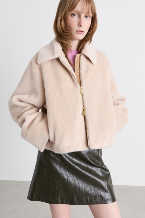 Soft-Touch Wool Jacket - Intrend