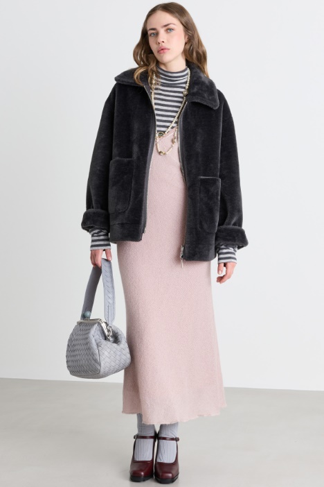 Reversible jersey jacket - Intrend
