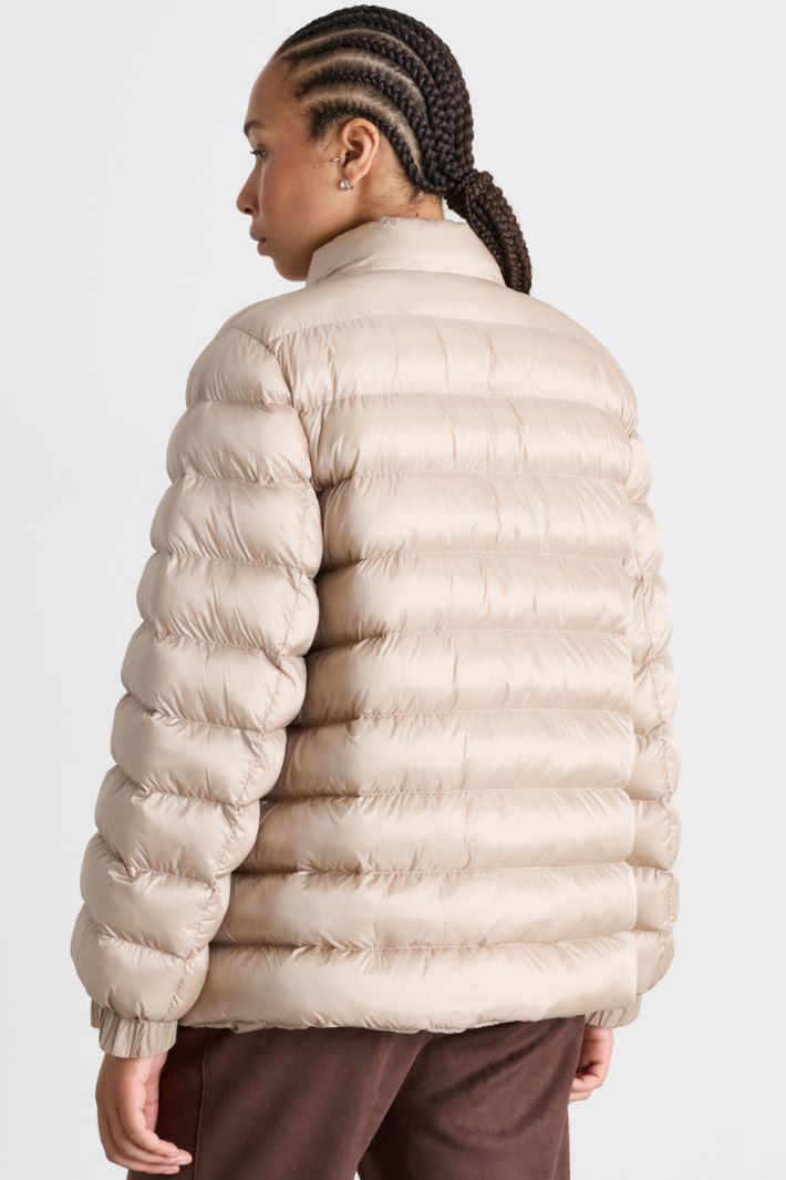 Imbottito in tela cangiante - BEIGE - Intrend - 4