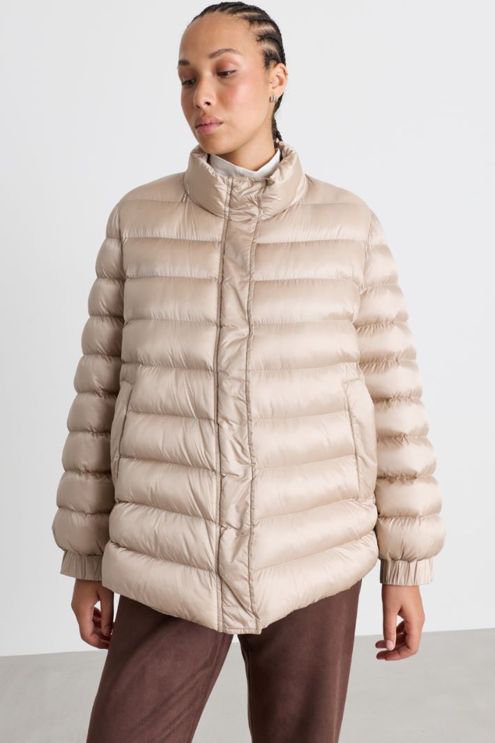 Imbottito in tela cangiante - BEIGE - Intrend - 2