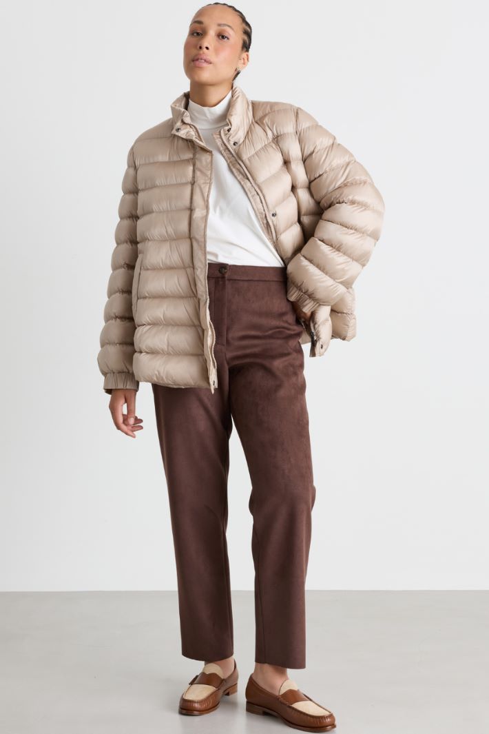Imbottito in tela cangiante - BEIGE - Intrend