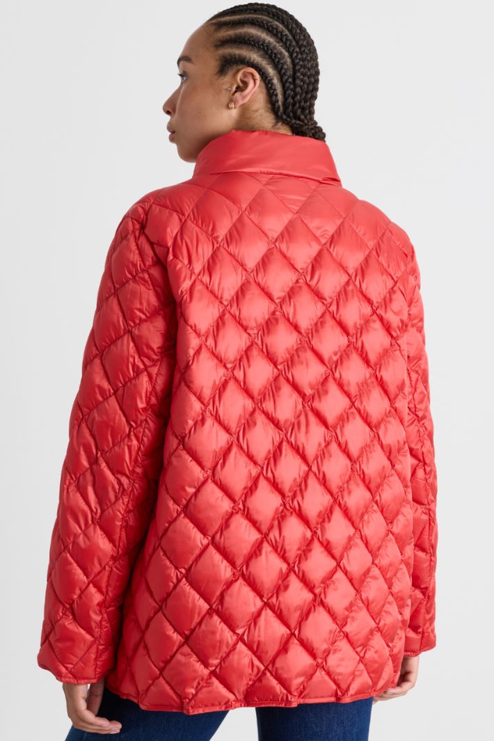 Imbottito in tela cangiante - ROSSO - Intrend - 4