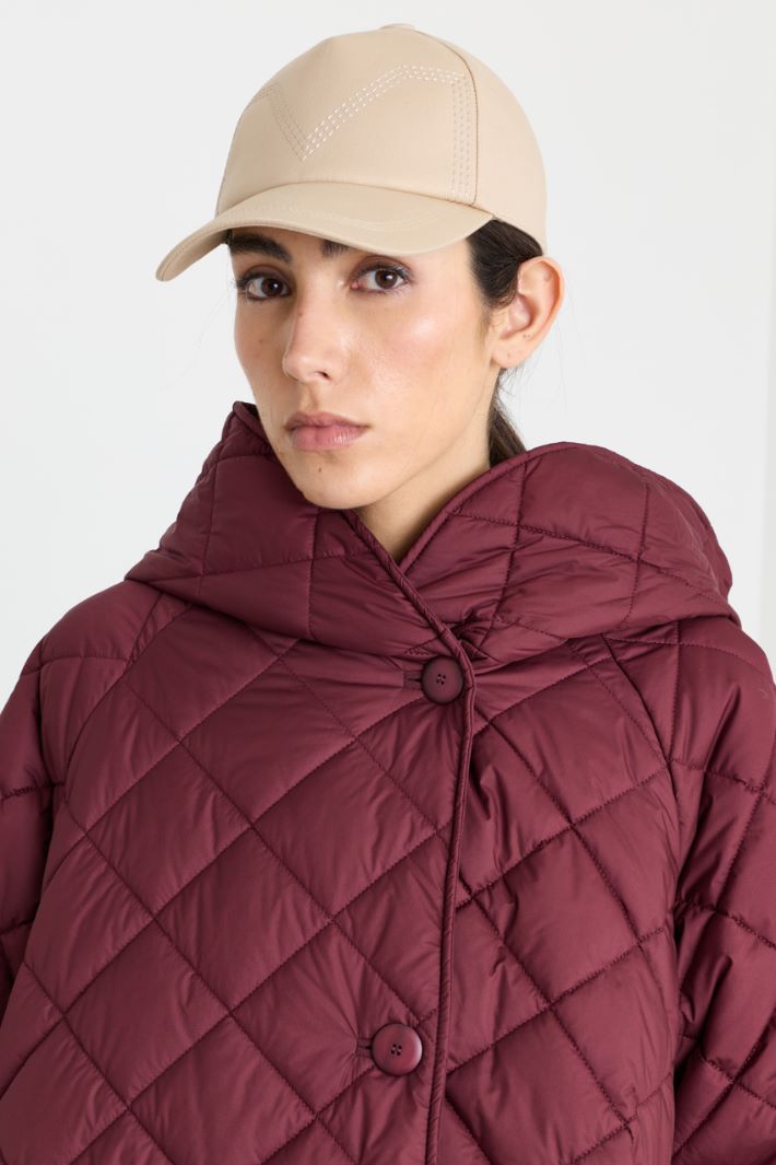 Cappotto imbottito e trapuntato - BORDEAUX - Intrend - 3
