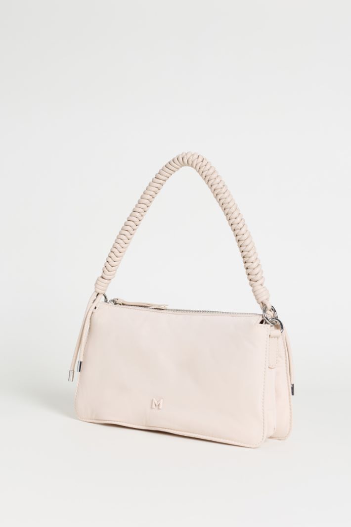 Padded handbag - WHITE - Intrend - 2