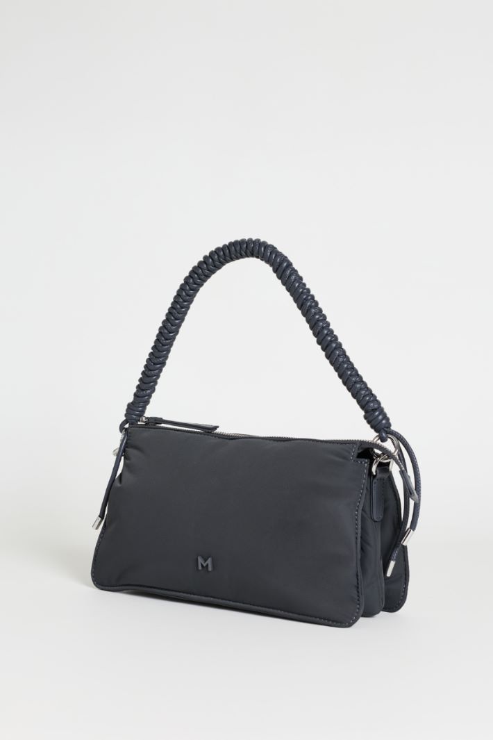 Padded handbag - SILVER - Intrend - 2