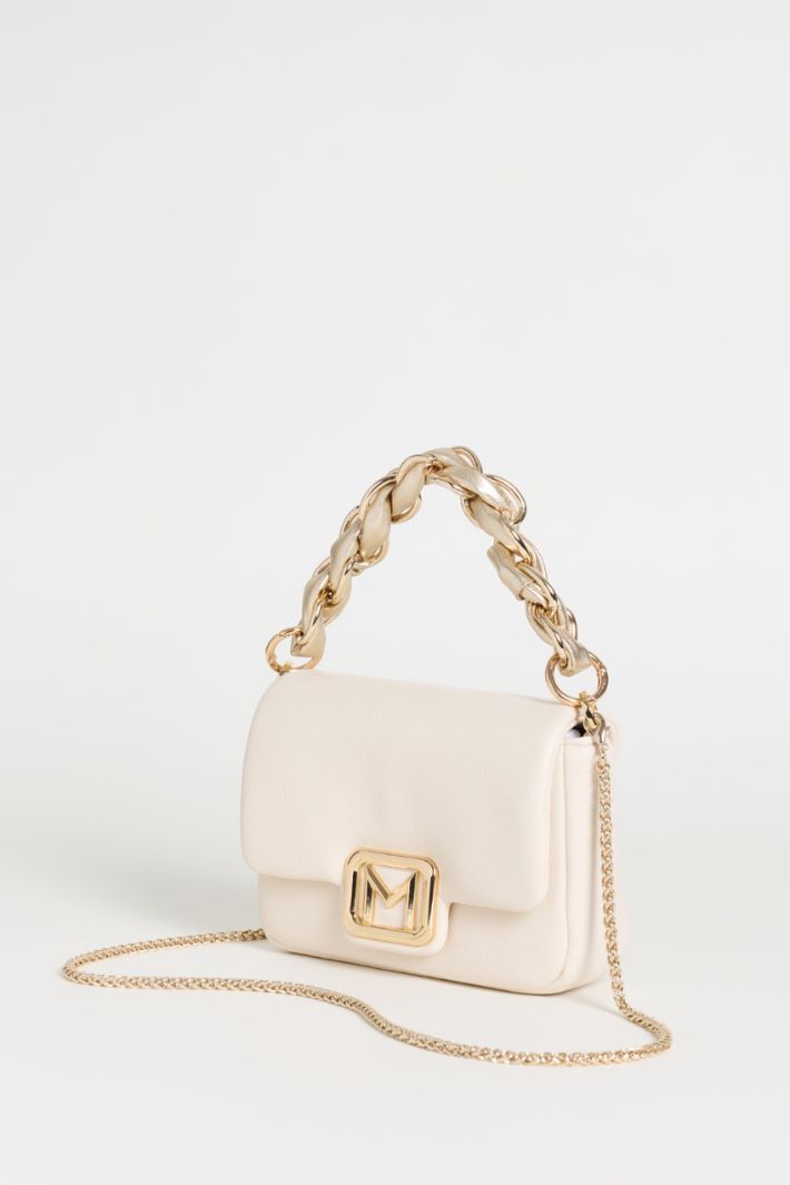 Padded handbag - WHITE - Intrend - 2
