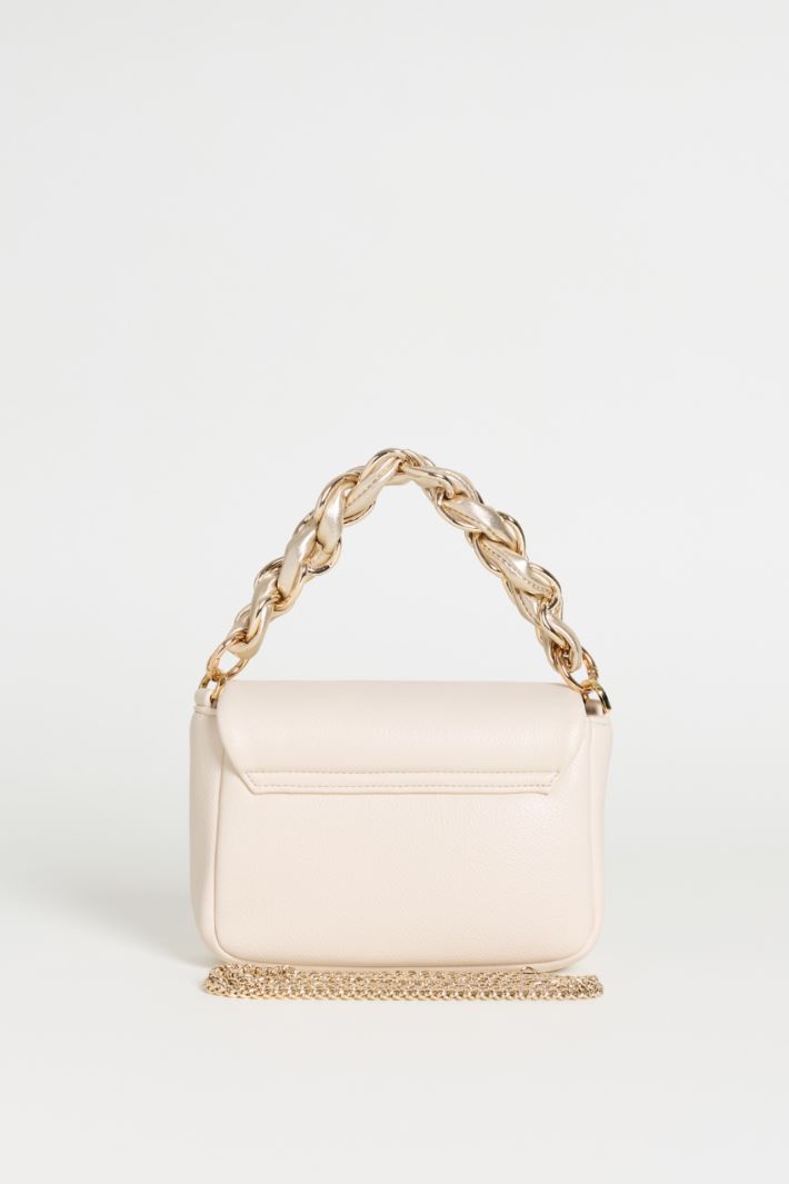 Padded handbag - WHITE - Intrend - 3