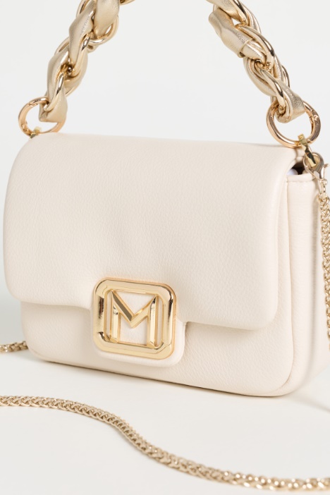 Bolso de mano acolchado