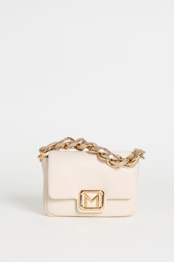 Padded handbag - WHITE - Intrend